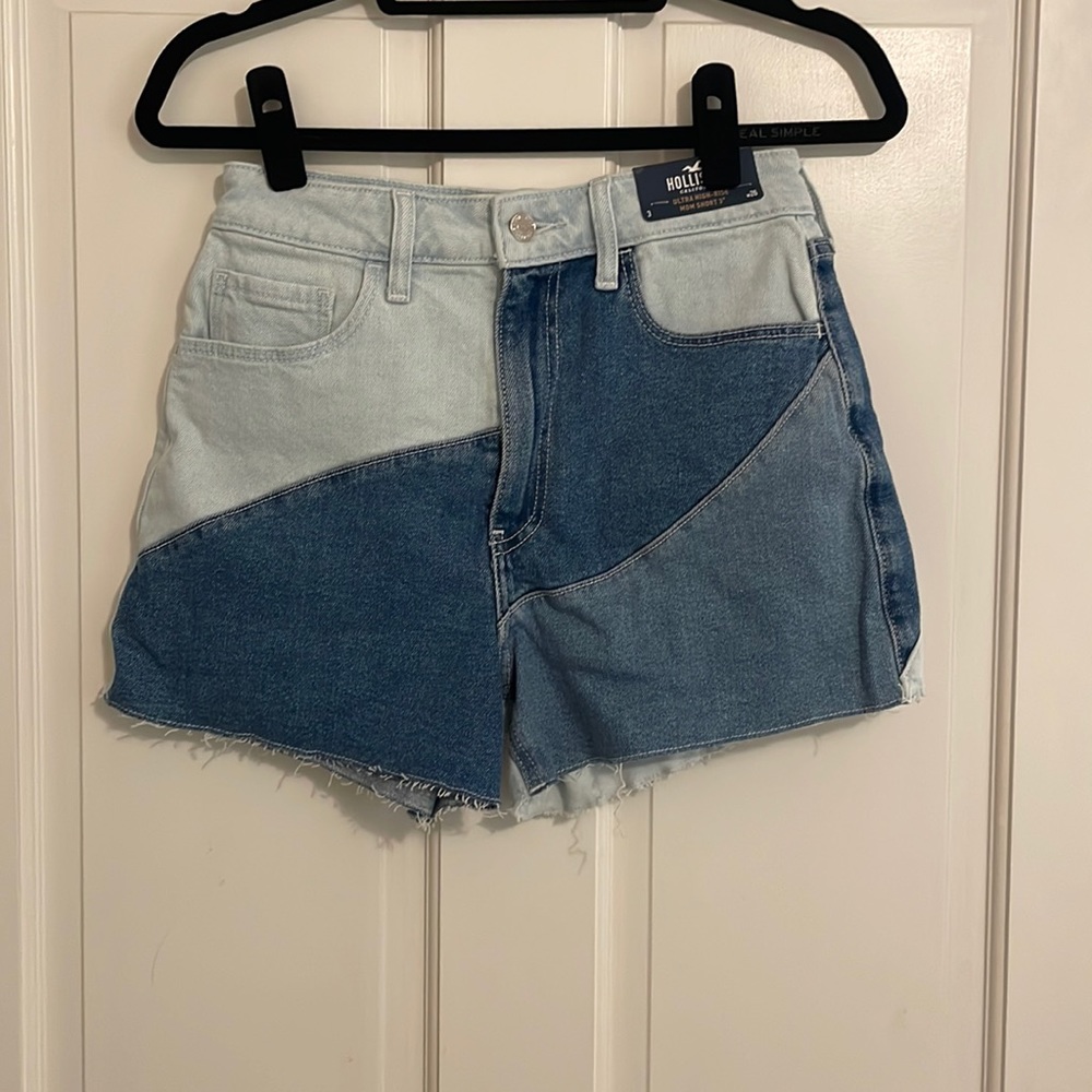 NWT Hollister Ultra High Rise Mom Short 3"